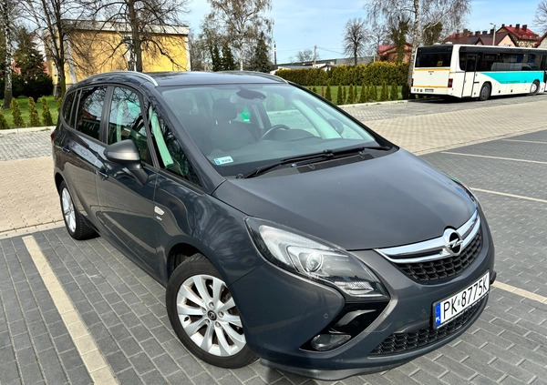 Opel Zafira cena 32900 przebieg: 197000, rok produkcji 2013 z Kalisz małe 211